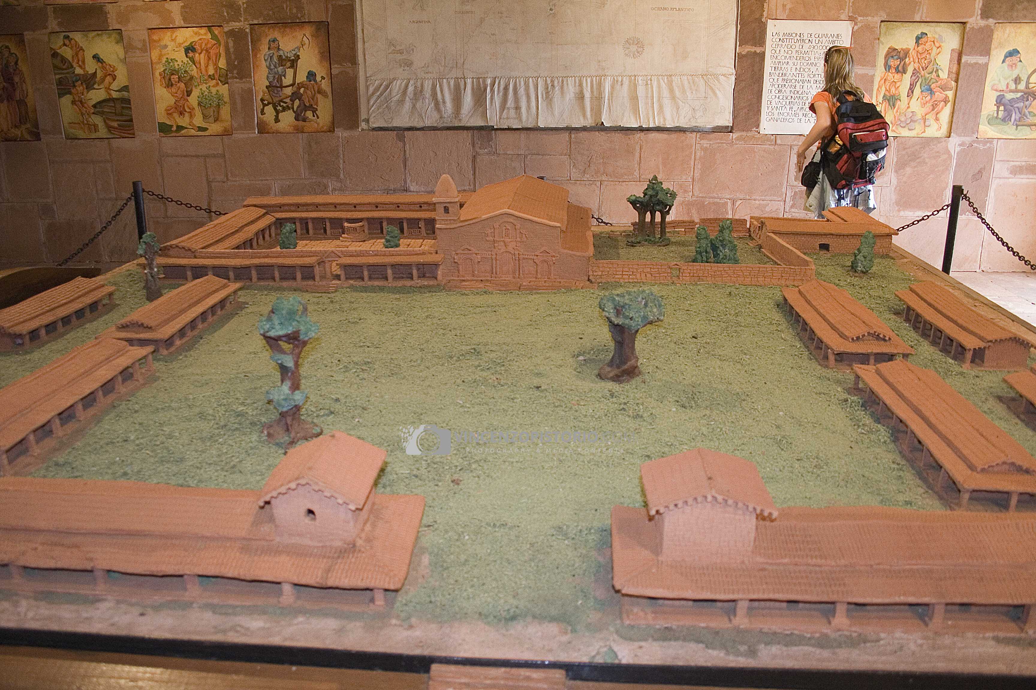 Old mission scale model – 3