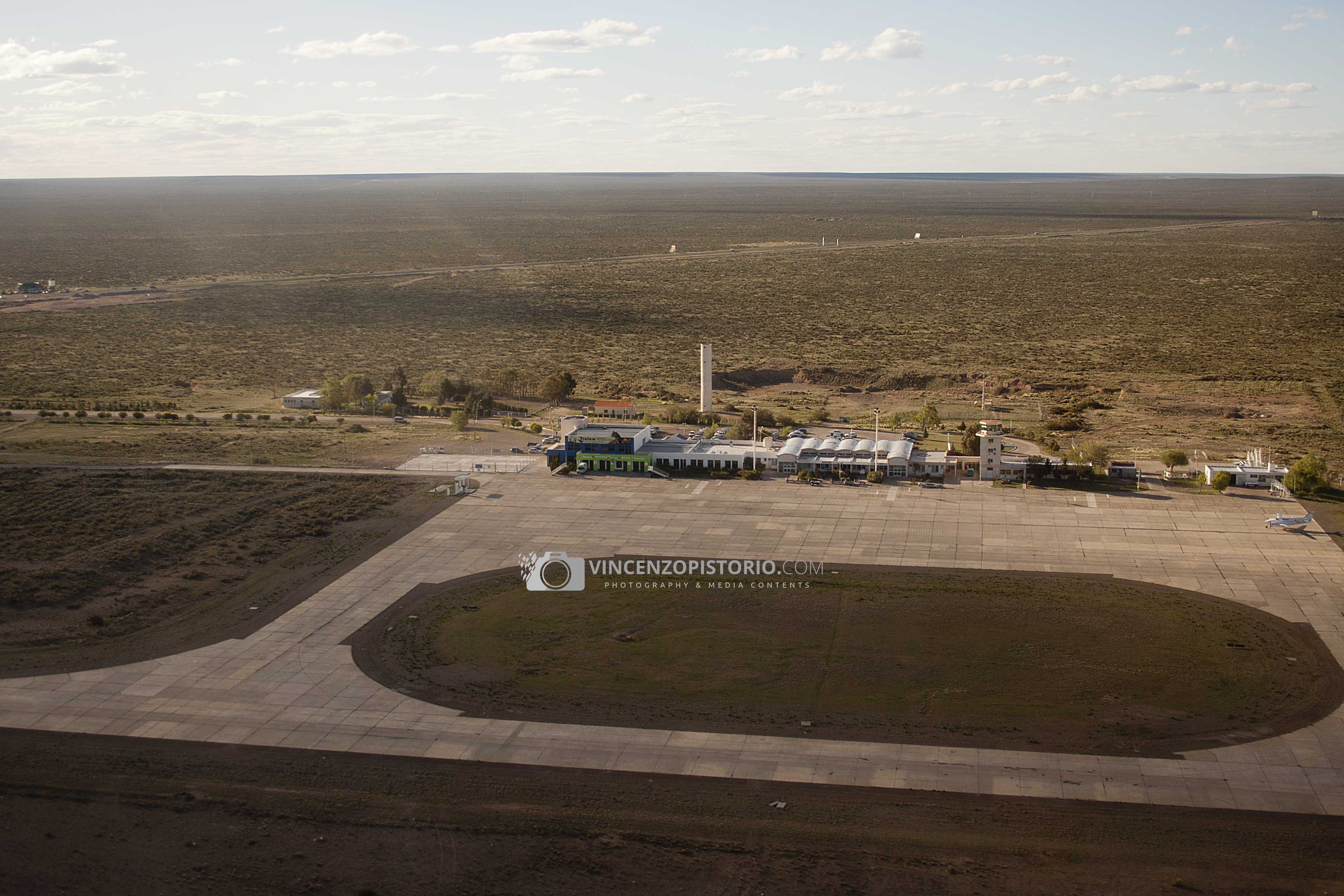 View of Trelew airport